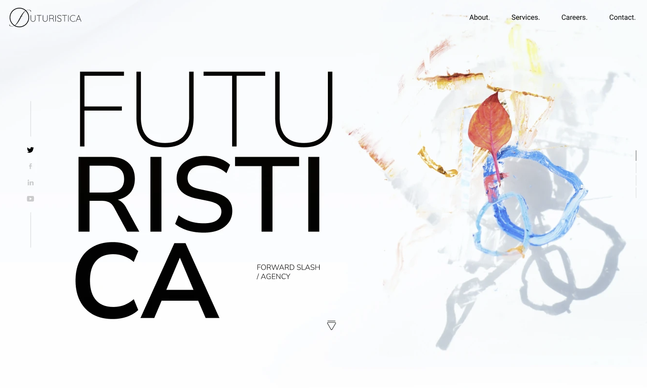 Futuristica - Digital Marketing Agency Website